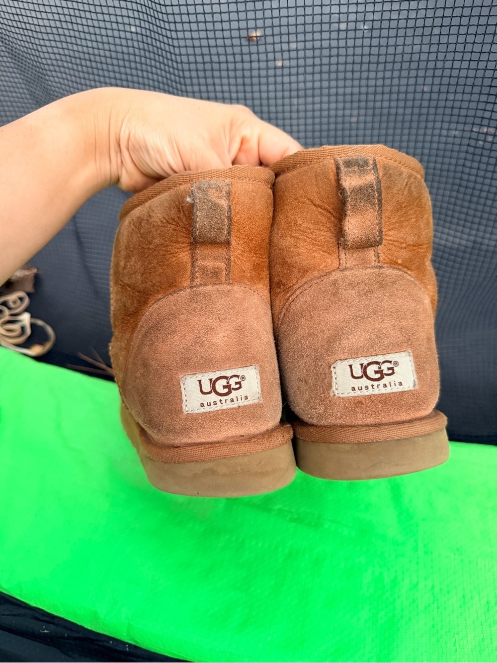 UGG womens Classic Mini Boots | Chestnut | 1002072 - Picture 4 of 9